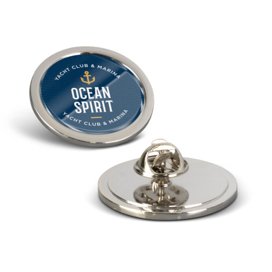 Custom Large Round Ormond Lapel Pins